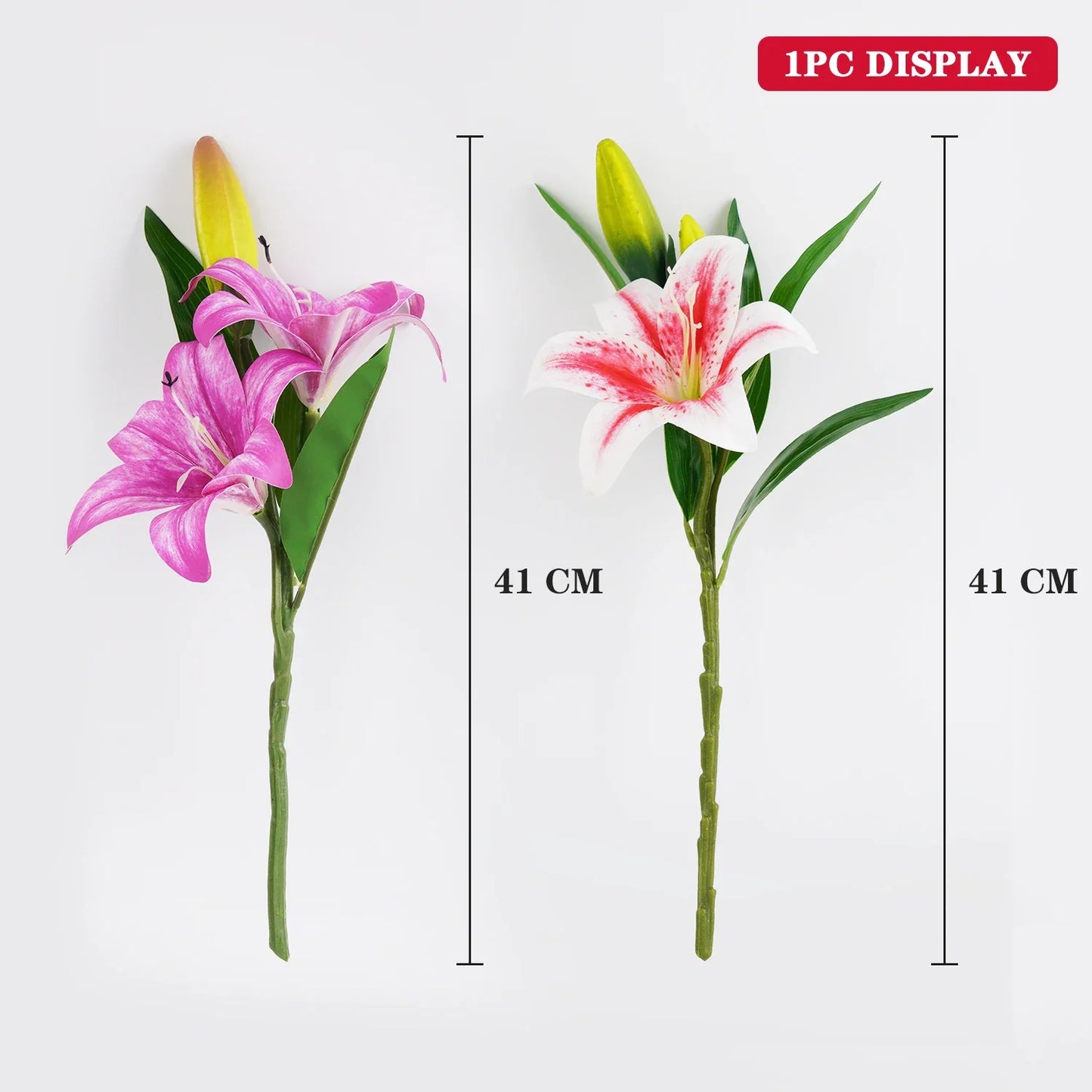 Artificial Silk Lily Bouquet