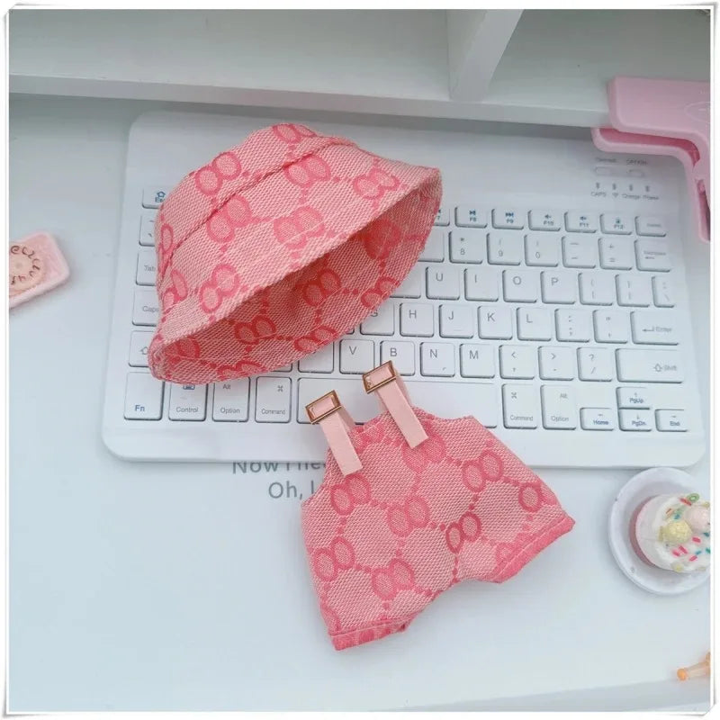 MINISO Labubu Pink Love Hoodie Set