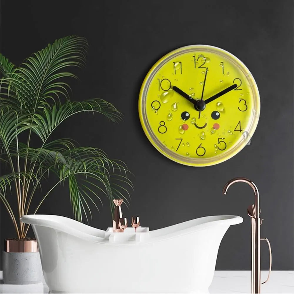 Mini Waterproof Bathroom Wall Clock