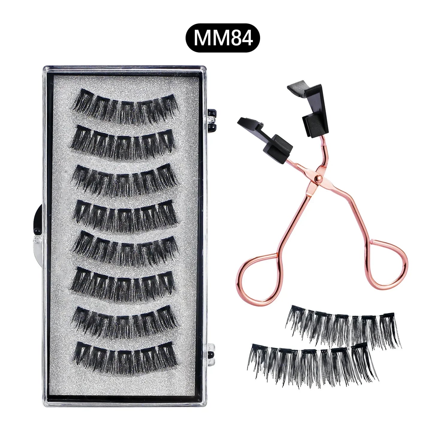 8Pcs Magnetic Eyelash Set