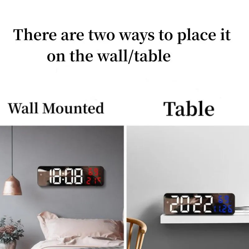 9 Inch Digital LED Wall Clock