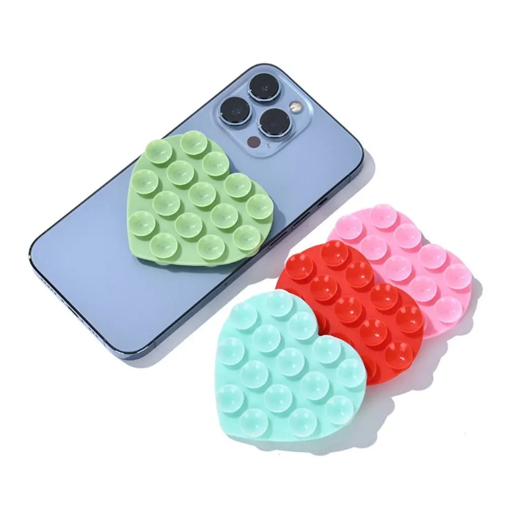 Heart Shape Silicone Phone Holder