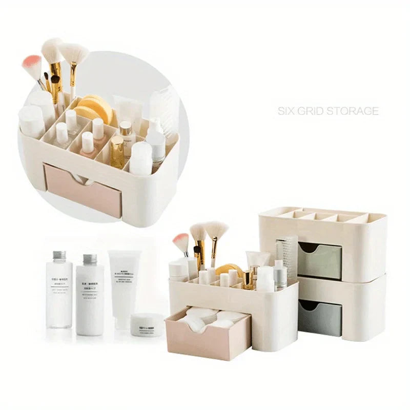Cosmetic Storage Drawer Organizer Box