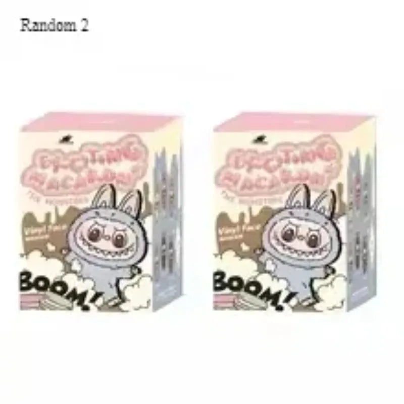 Labubu V3 Heartbeat Macaron Statue