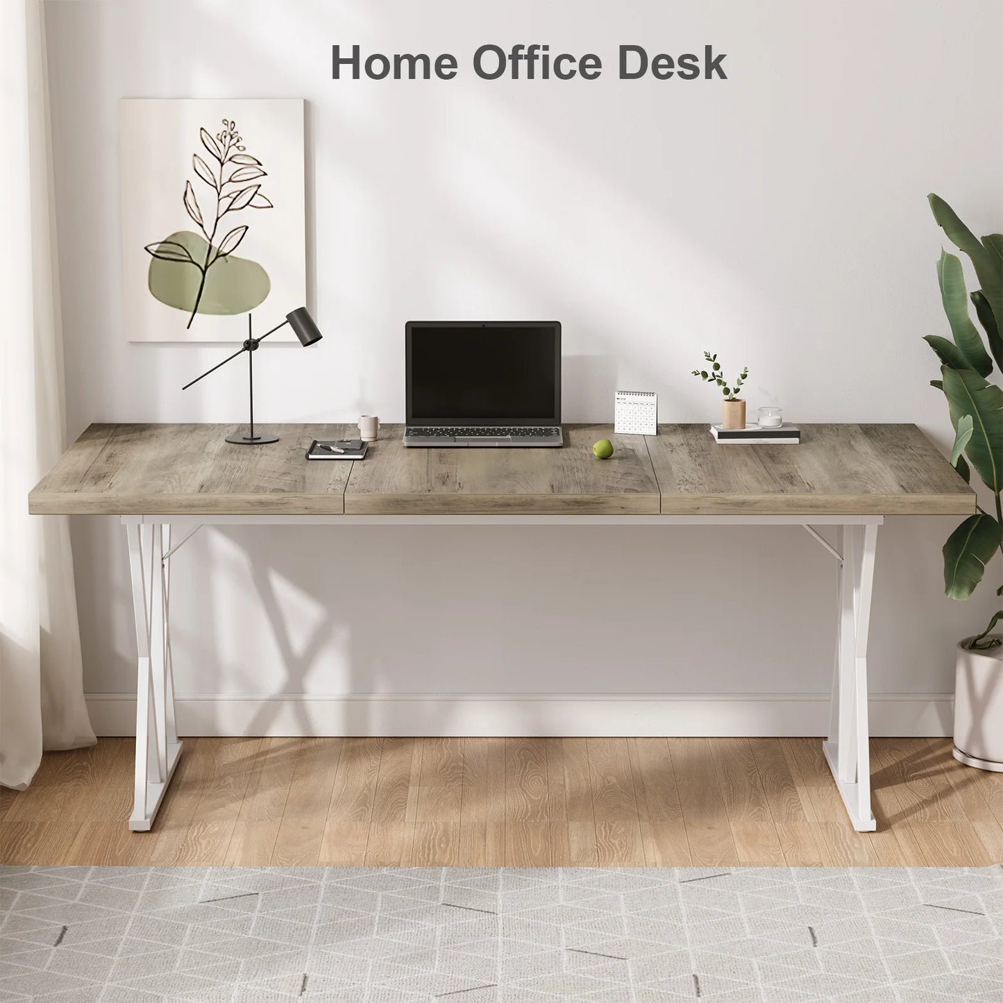 ONBRILL 71" Farmhouse Office Desk