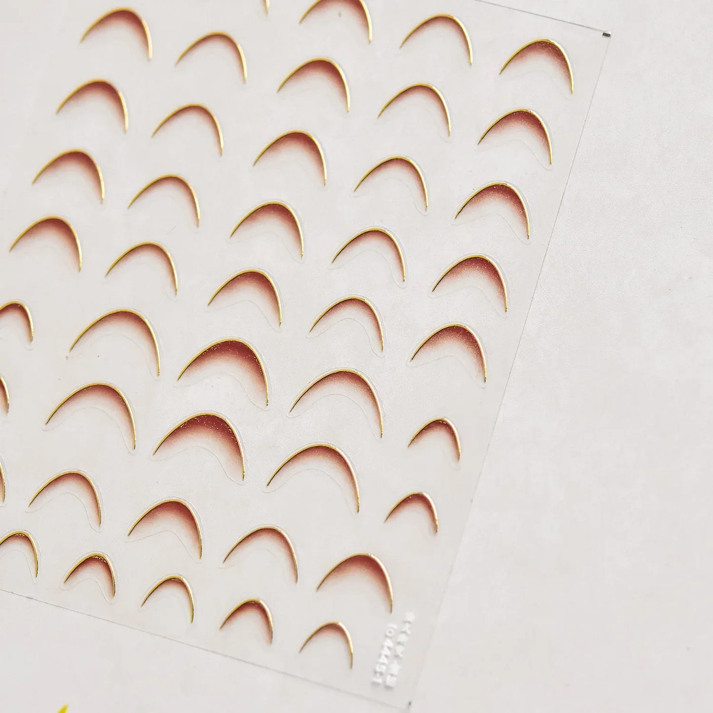 5D Spider Web Nail Sticker