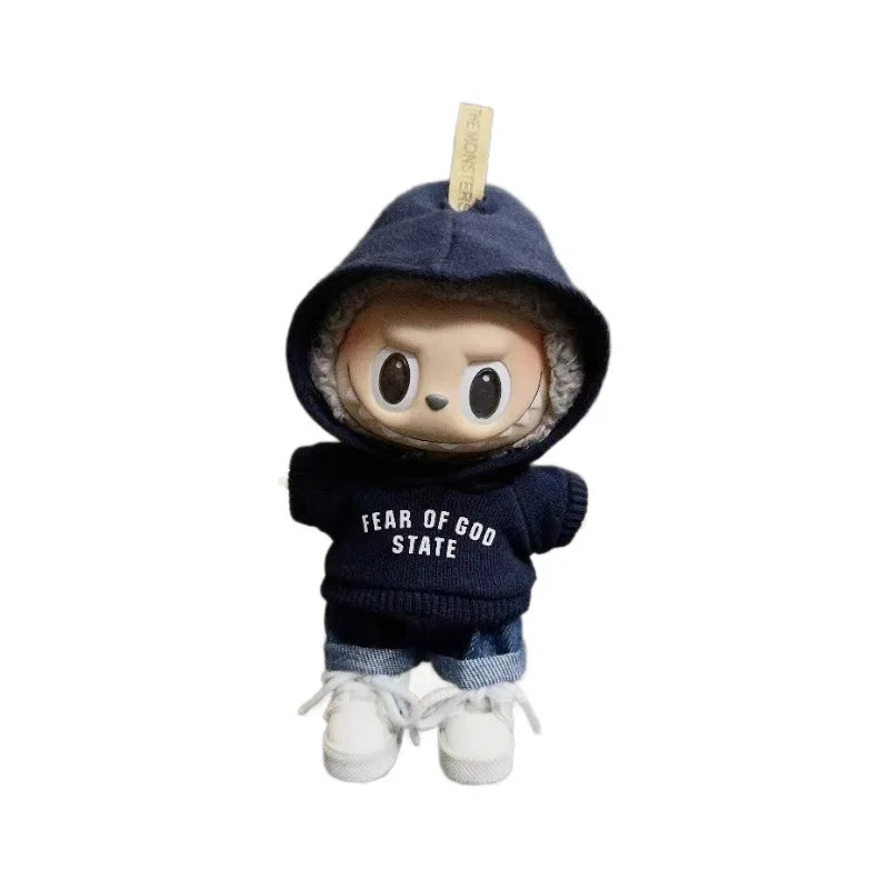 Labubu 17cm Sweater Outfit