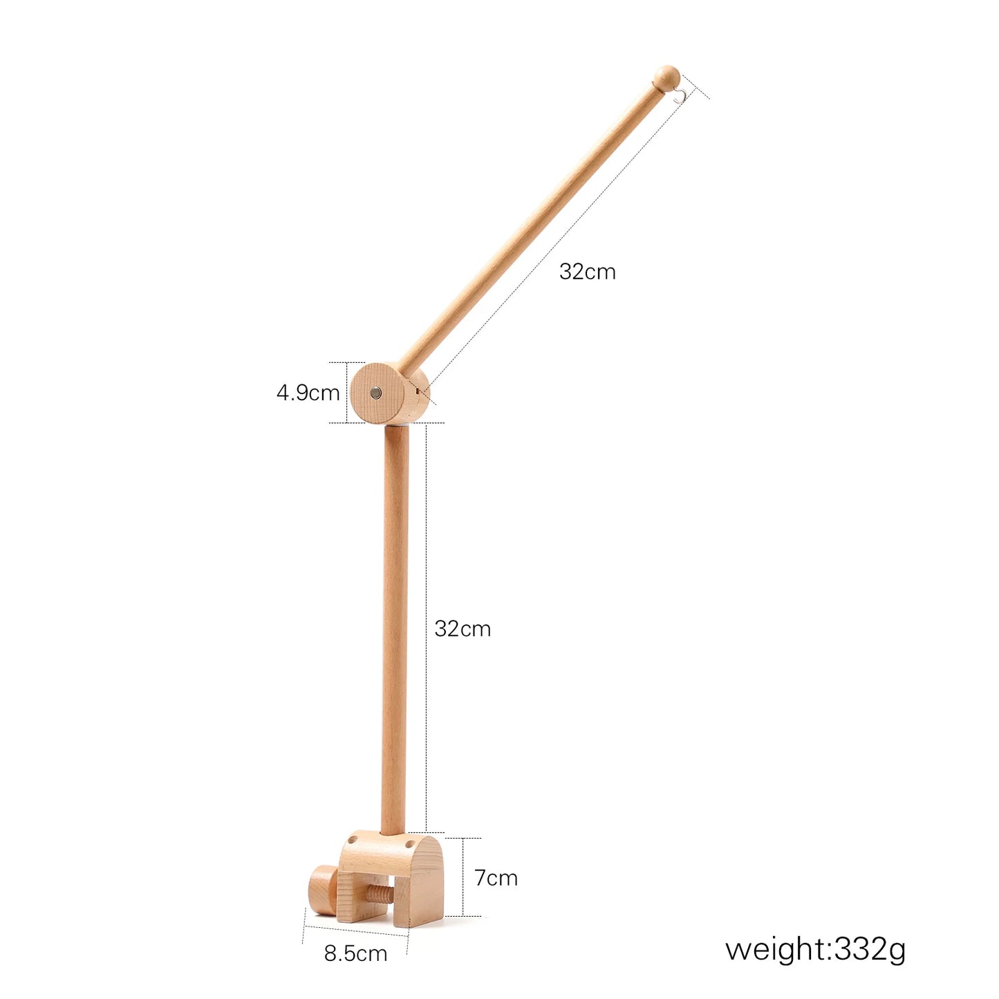 Felt Animal Baby Crib Mobile