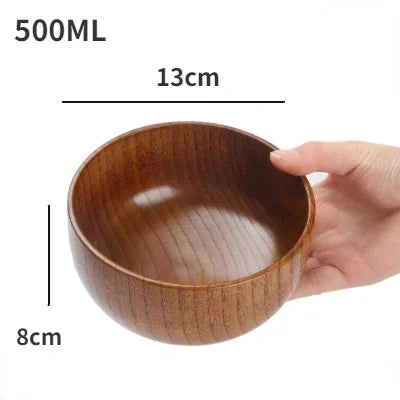 Small Wooden Tableware Bowls