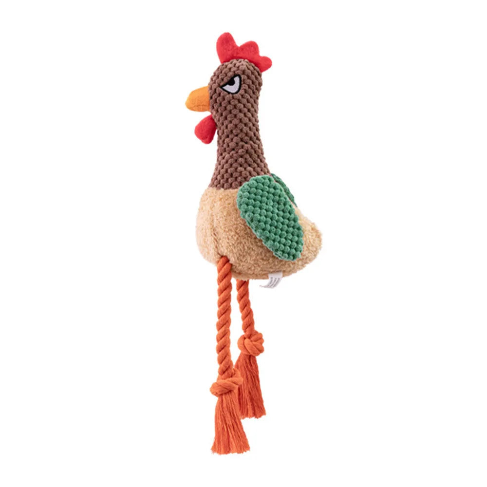 Funny Chicken Dog Chew Toy
