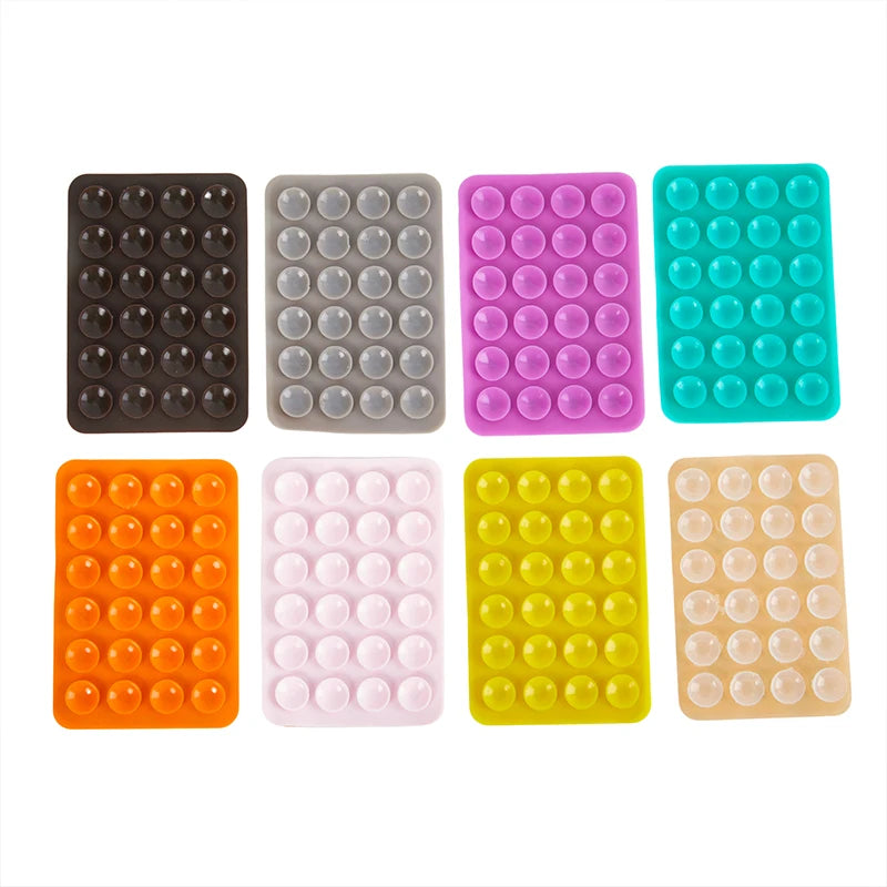 Double-Sided Silicone Suction Pad