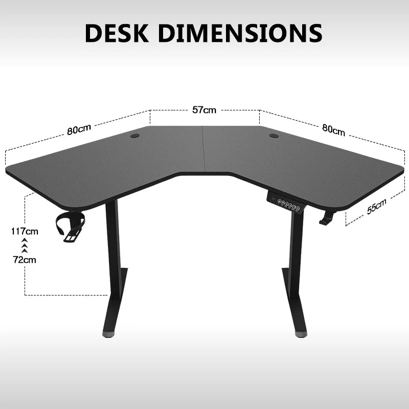 Electric Height-Adjustable Standing Desk