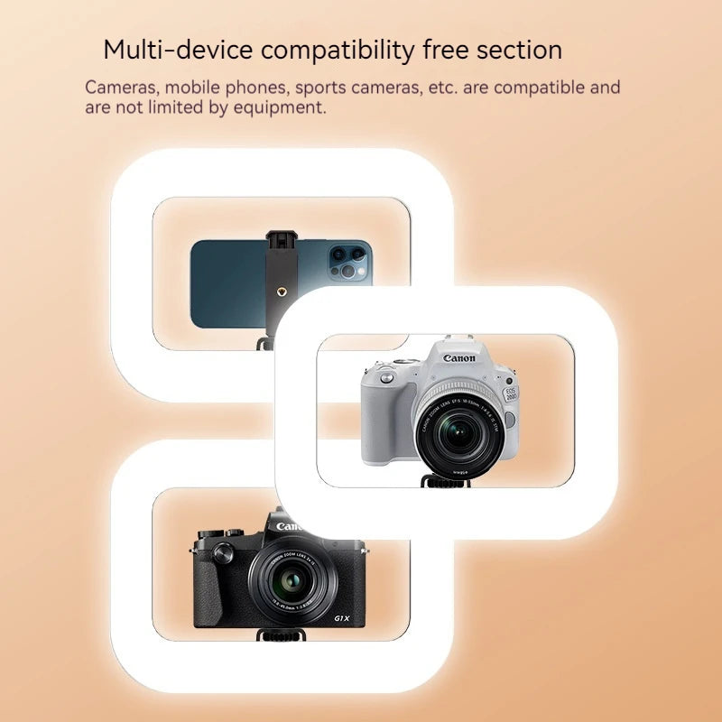 Handheld LED Ring Fill Light