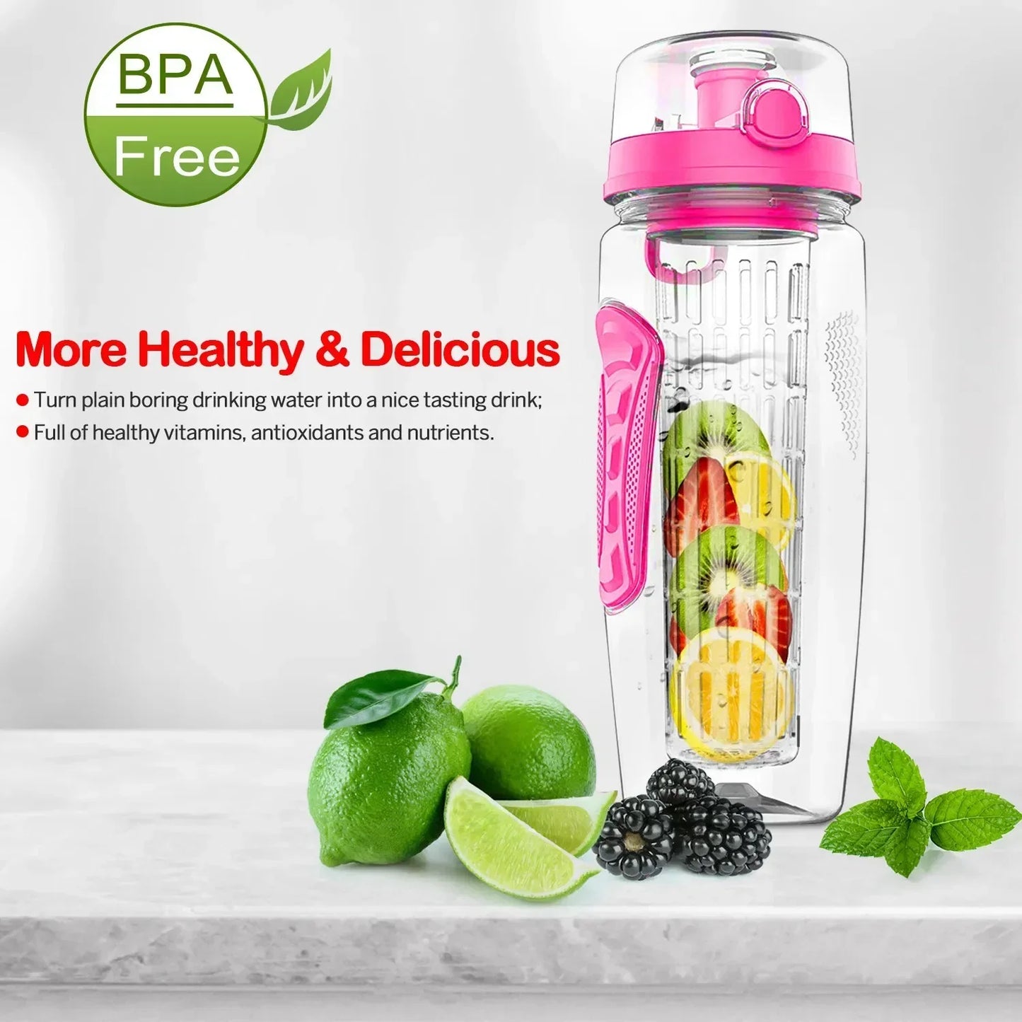 Fruit Infuser Juice Shaker Water Bottle