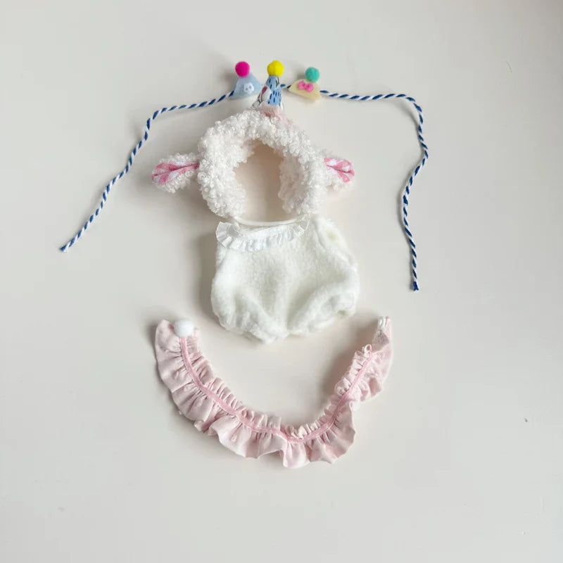 Labubu Lamb Hat Birthday Set