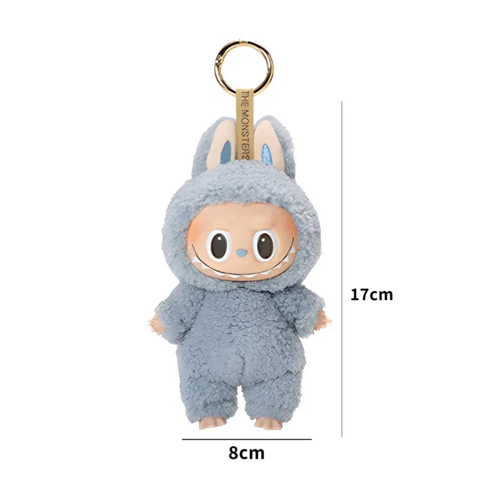 Pop Mart Labubu Monsters Batimento Cardíaco Macaron Pendant