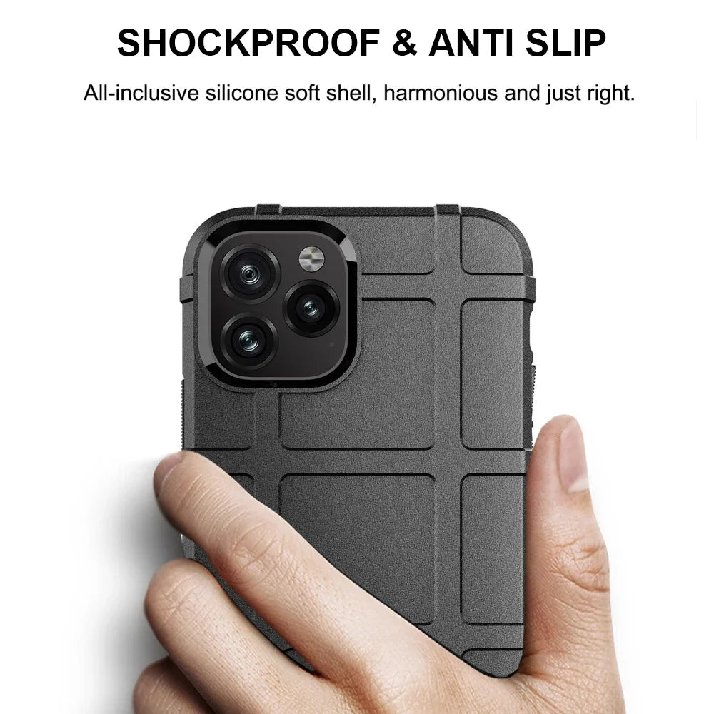 Rugged Shockproof Armor Phone Case