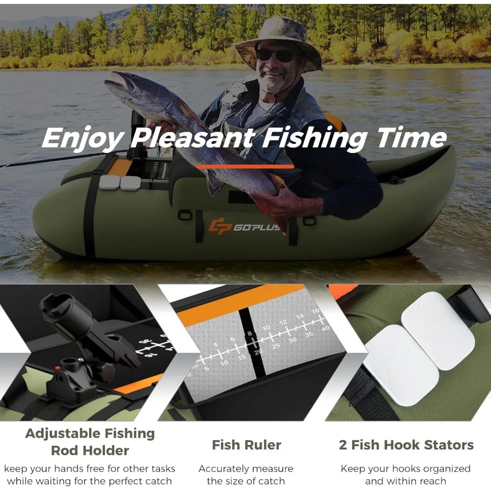 Inflatable Fishing Float Tube