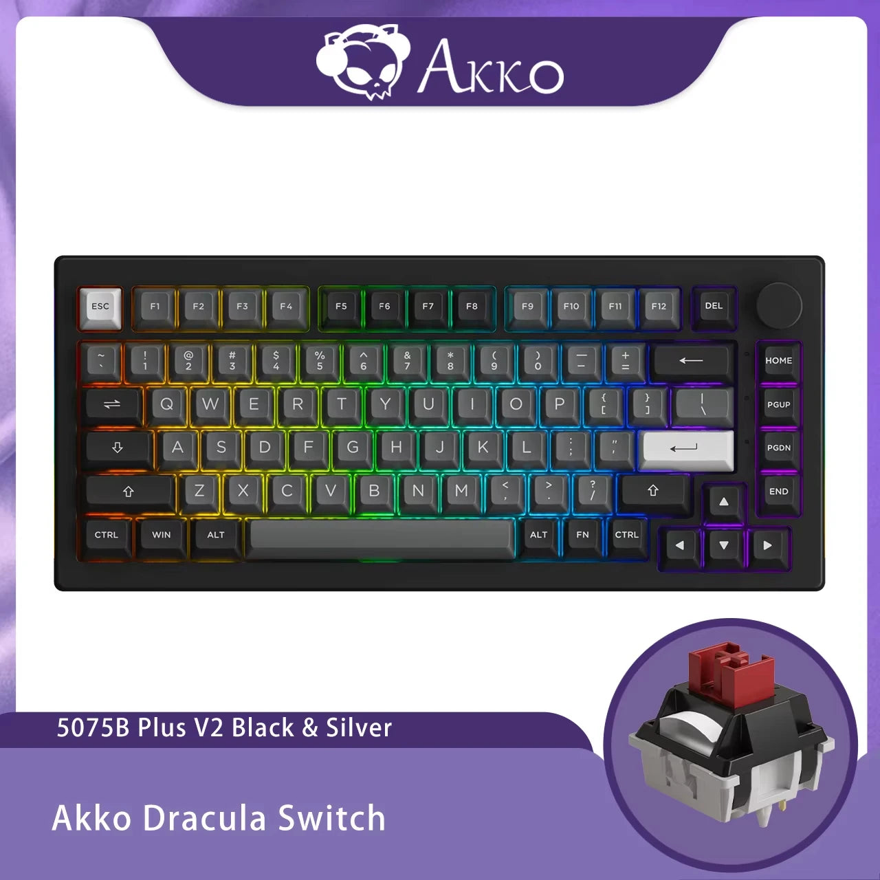 Akko 5075B Plus Gaming Keyboard
