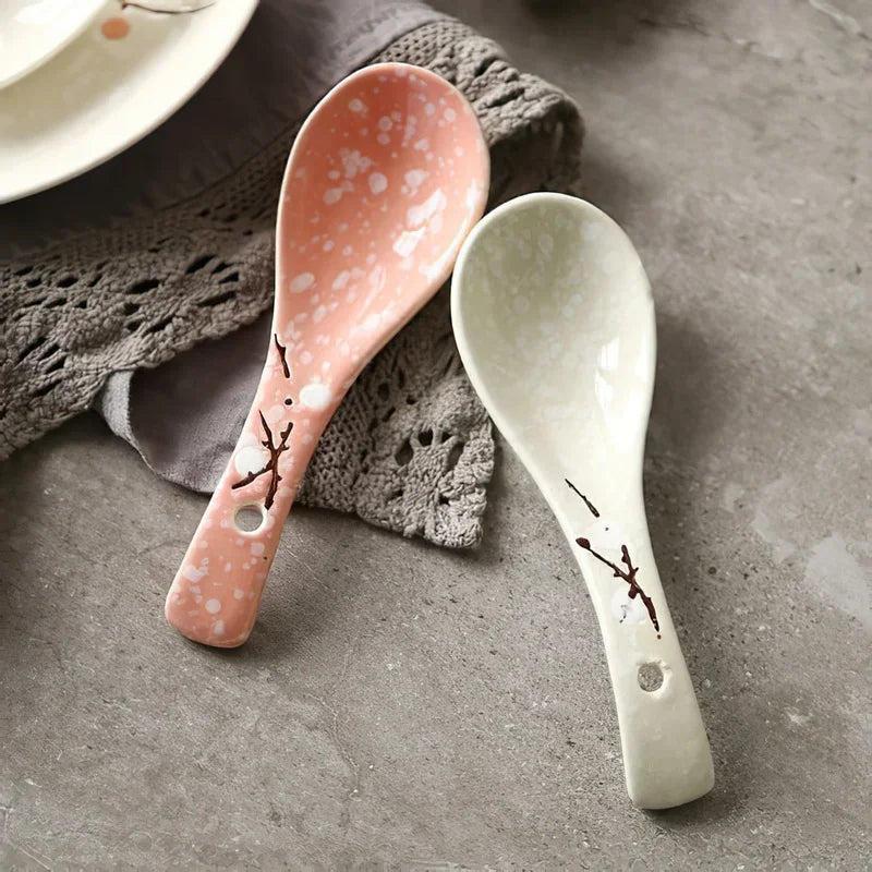 Bone China Ceramic Ladle