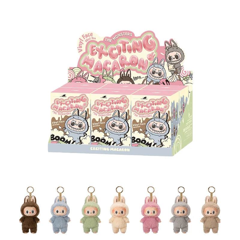 Labubu Macaron Monster Pendant Doll