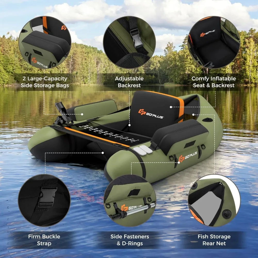 Inflatable Fishing Float Tube