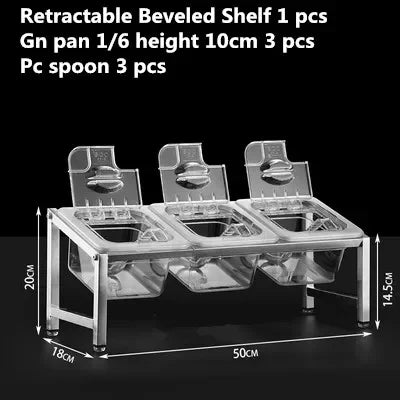 Stainless Steel Seasoning Box