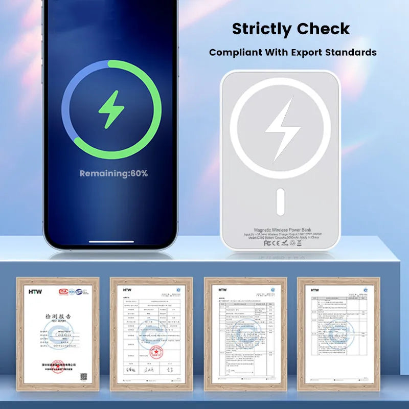 Magnetic MagSafe Power Bank for iPhone