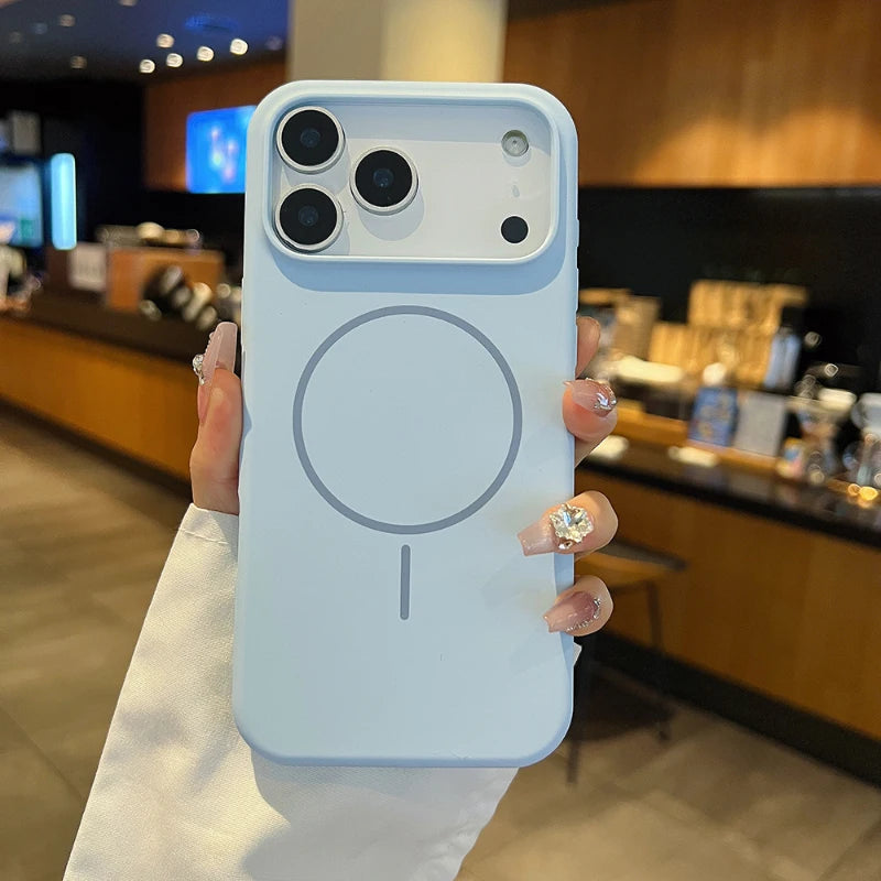 Luxury Silicone iPhone 17 Case