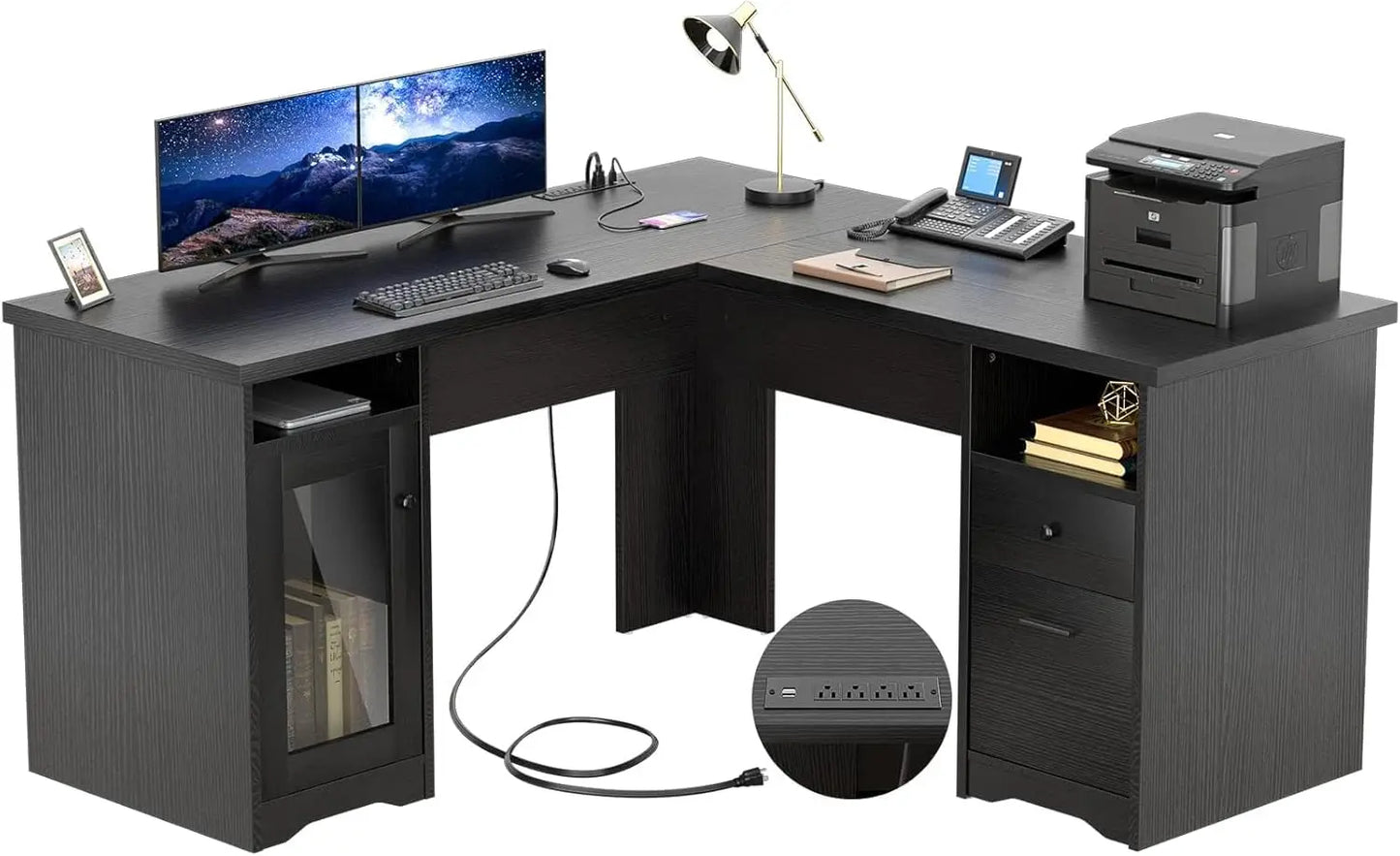 L Shaped Computer Desk