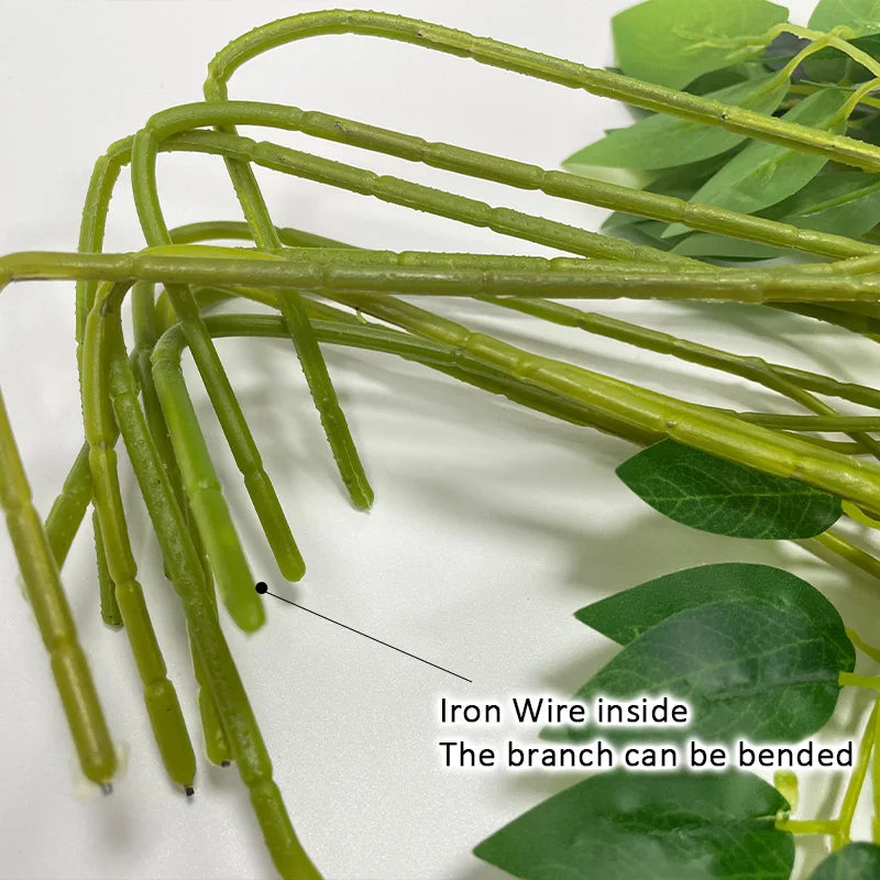 CHENAO Artificial Wisteria Hanging Garland