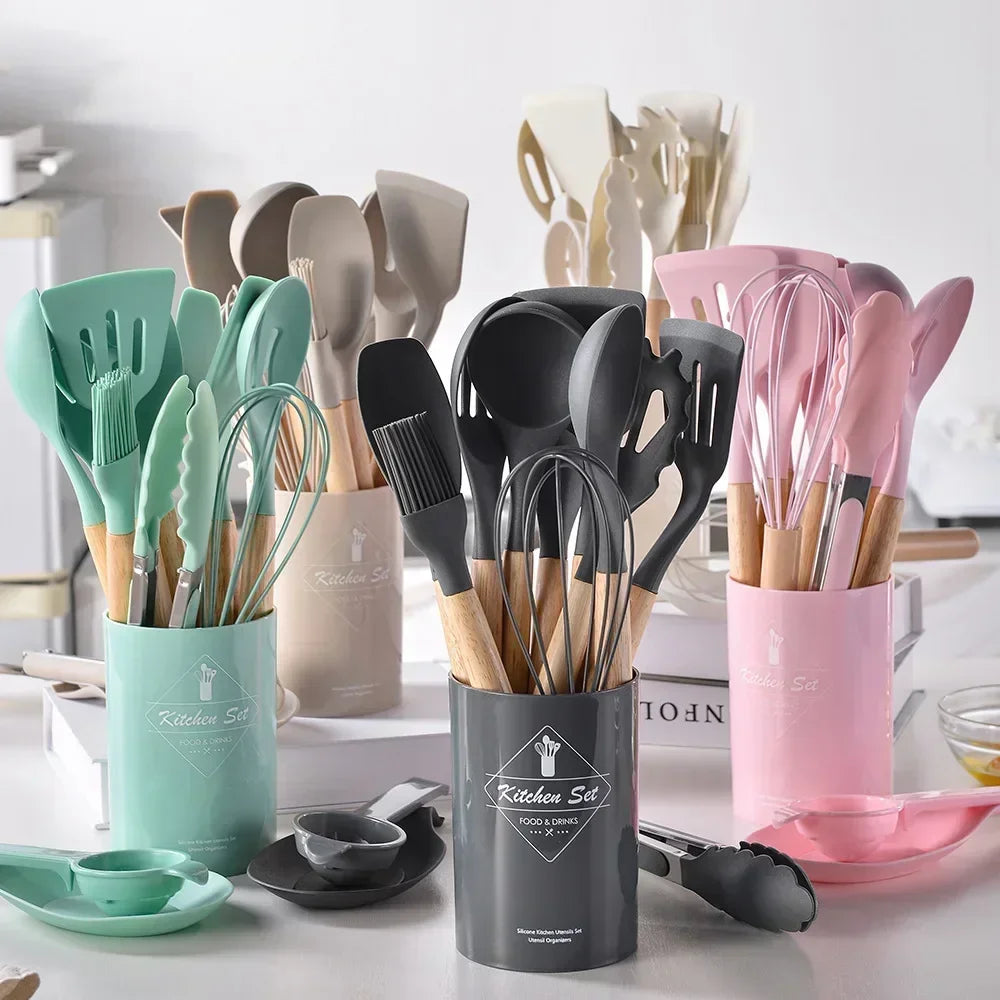 Food Grade Silicone Cookware Set