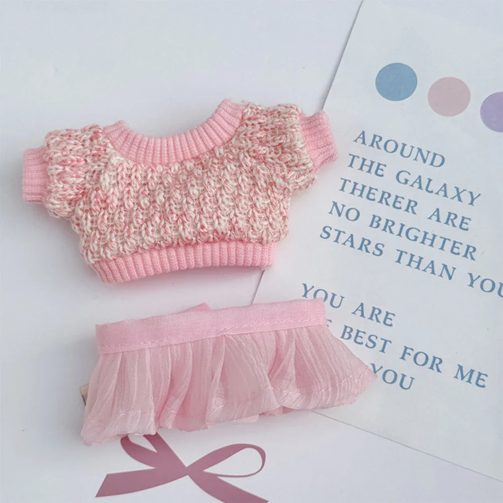 Labubu Color Match Sweater Dress