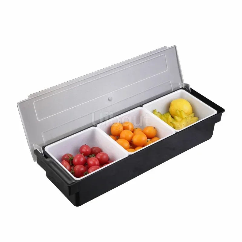 Bar Garnish Organizer Tray