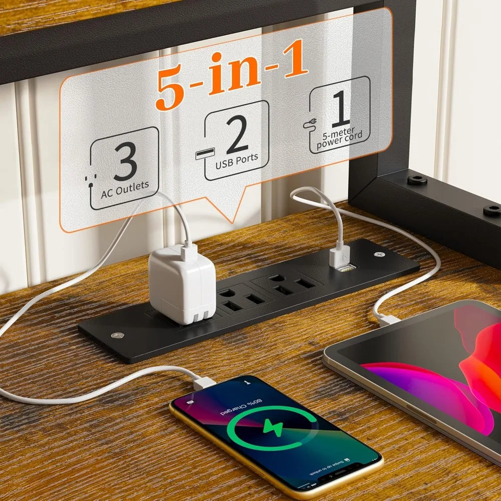 Office Desk with Drawers