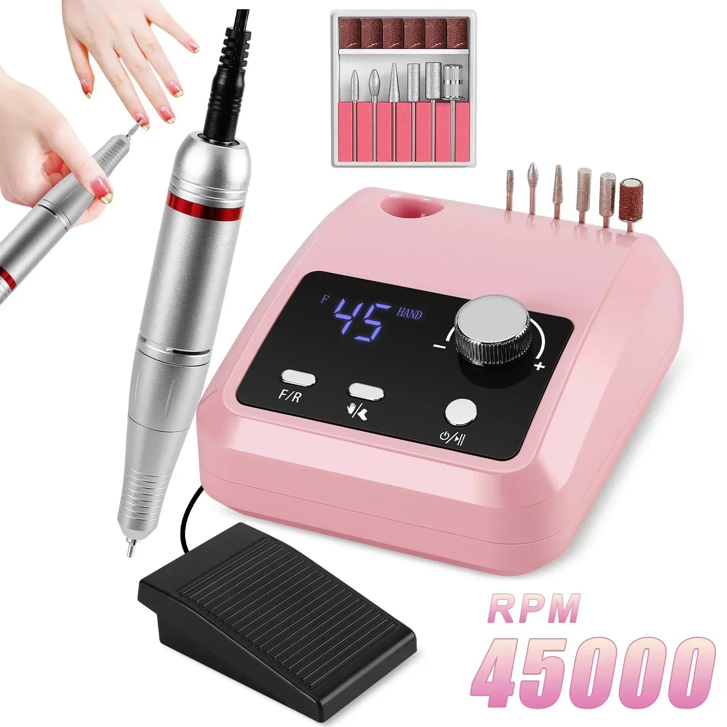 Portable Electric Nail Drill Sander