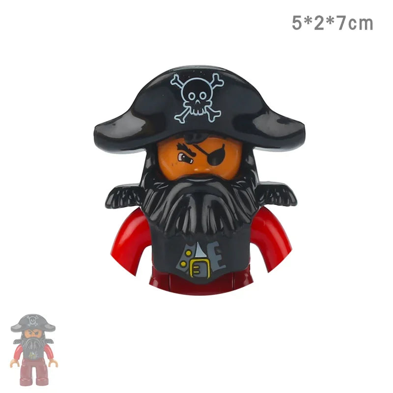 Medieval Pirate Ship Blocks