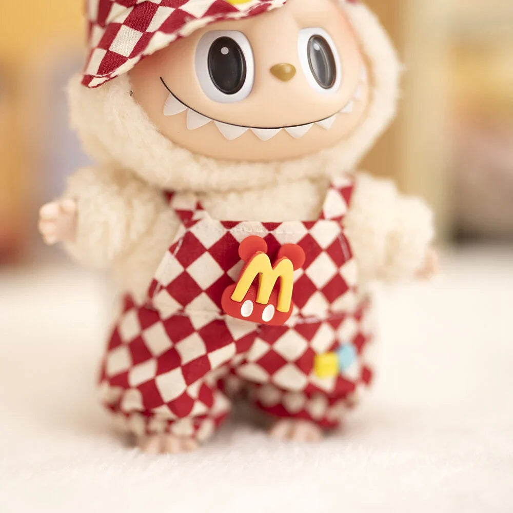 Yoocour Labubu Checkerboard Tennis Outfit