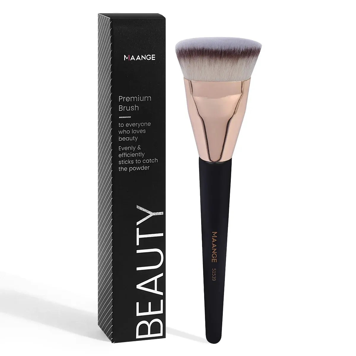 MAANGE Flat Round Foundation Brush
