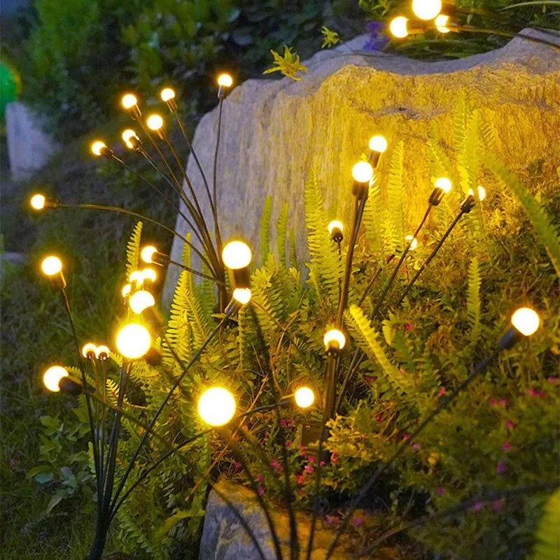 Solar Firefly Garden Decoration Lights