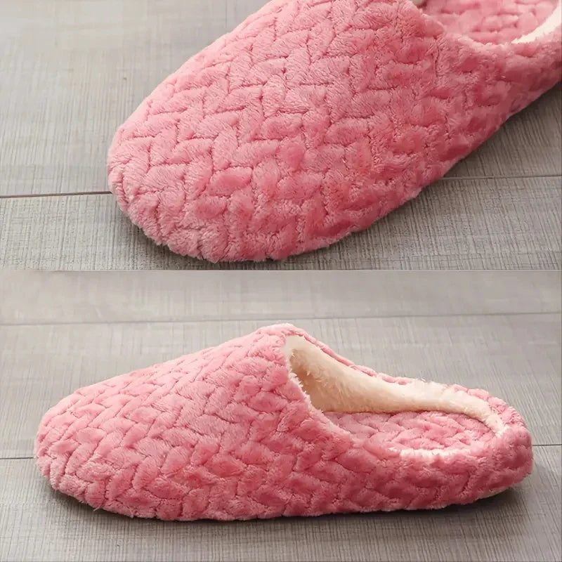 CozyStep Unisex Fluffy Slippers