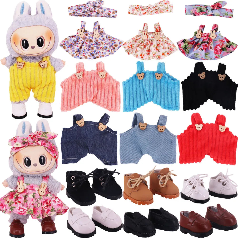Labubu Doll Outfit & Shoes