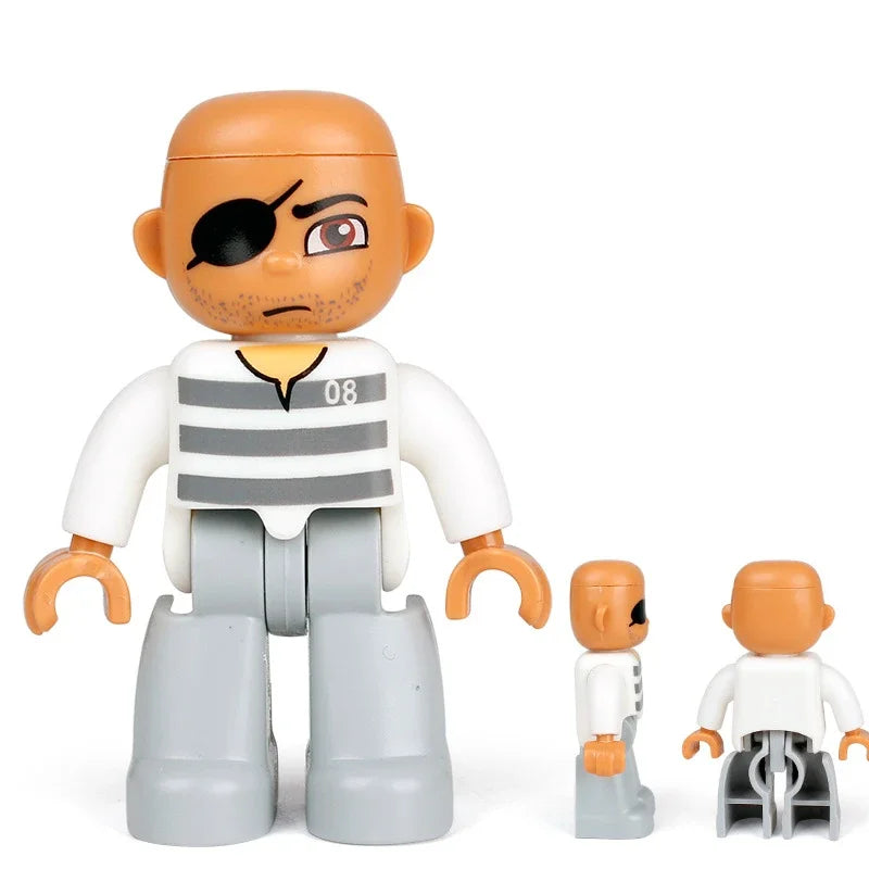City Careers Action Figures Blocks