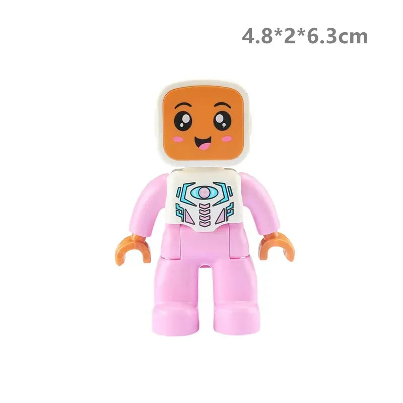 City Careers Action Figures Blocks