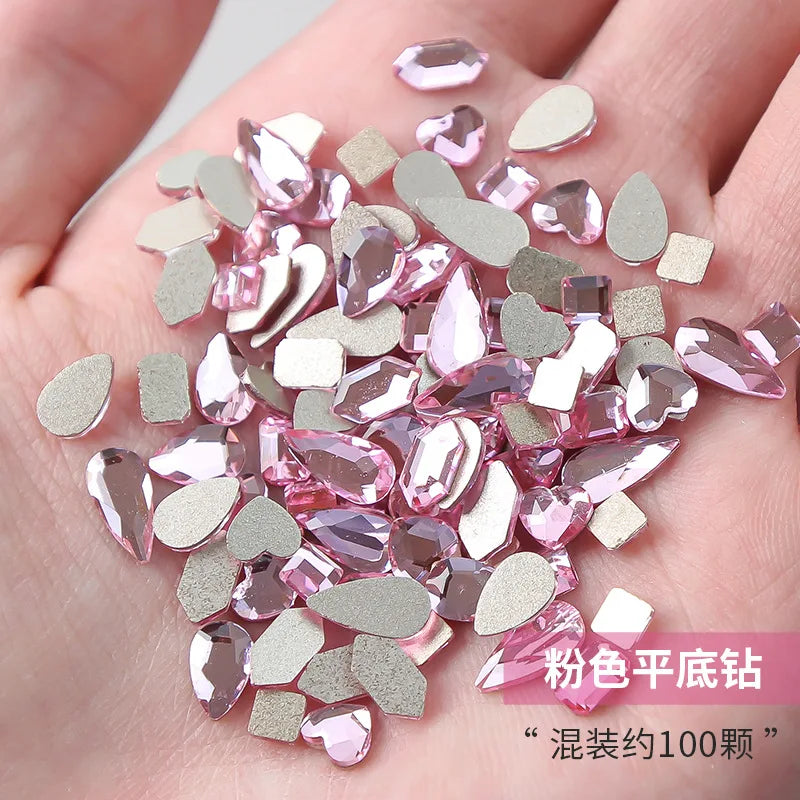 Luxury AB Crystal Nail Gems