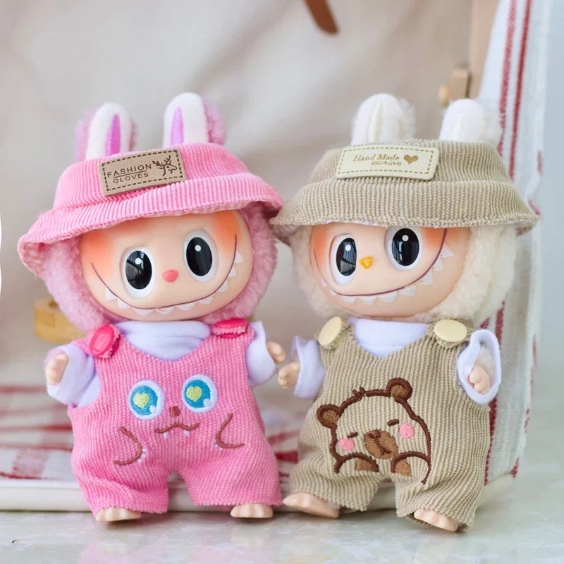 Labubu Animal Overalls Fashion Set