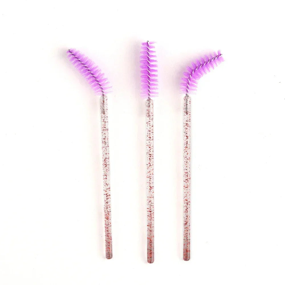 50pcs Disposable Eyelash Brush Set