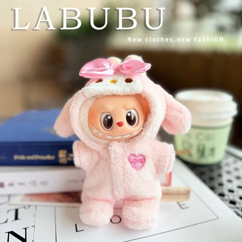 Labubu Penguin Jumpsuit Dress Set