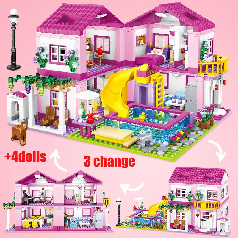 Summer Villa Building Blocks