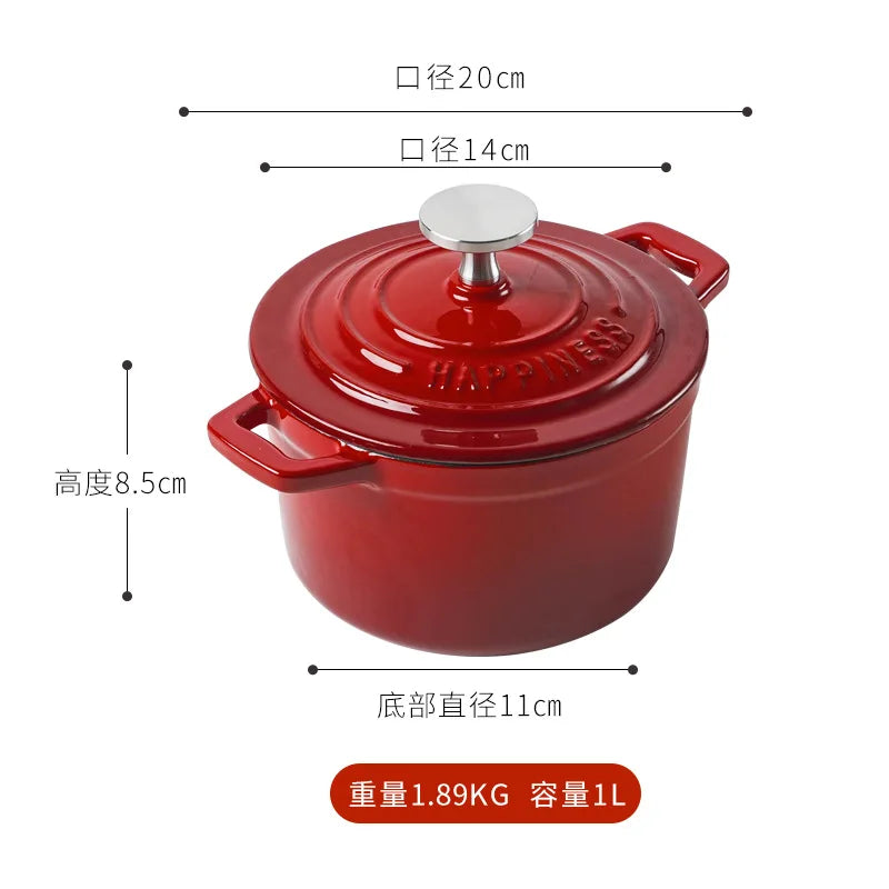 Mini Cast Iron Dutch Oven